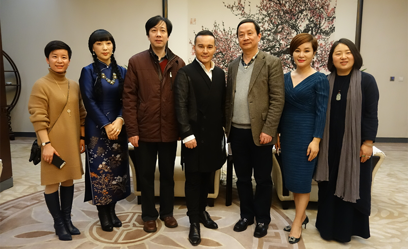 毛戈平大师受邀参加大型公益活动“钱塘名人坊”